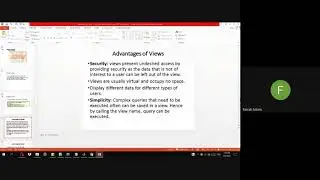 View Advantages in database and Query of View || Lab 9(Monday) || Database Application using PL/SQL