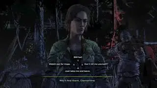 Telltale the walking dead: Lilly confrontation and Mitch’s death