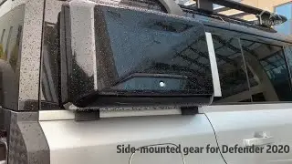 Side-mounted Gear Carrier For Defender 2020