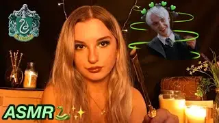 ASMR POV: you’re DRACO’S girlfriend and I do your makeup!! 🐍✨ (rp)