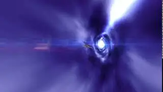 CG spaceship Teleport