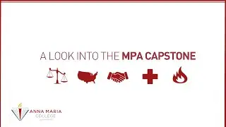 A Look Into the MPA Capstone | Anna Maria College