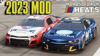 THE NASCAR HEAT 5 2023 MOD IS AMAZING