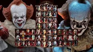 Mortal Kombat 9 - PENNYWISE MOD - Expert Arcade Ladder - Gameplay @ (1080p) - 60ᶠᵖˢ ✔