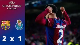 CHAMPIONS LEAGUE: BARCELONA 2 x 1 PORTO