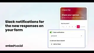 Setup Slack Notifications for Form Responses - EmbedForms