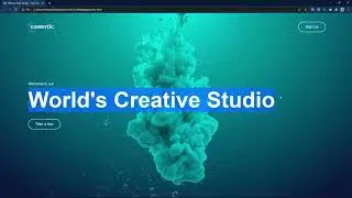 Make animated Website using HTML and CSS