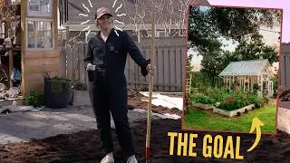 DIY Backyard Vegetable Garden expansion! 🌱