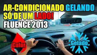 AR DO MEU FLUENCE SÓ ESTÁ GELANDO DE UM LADO MÉDIA DE GASOLINA ERRADA