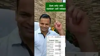 Add odd cells values in excel 
