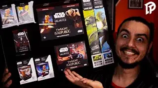 KIT INCRÍVEL DE STAR WARS UNLIMITED - TWILIGHT OF THE REPUBLIC