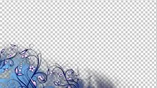 2 футажа .Цветочные узоры 2 элемента(появление и исчезновение) Flourish