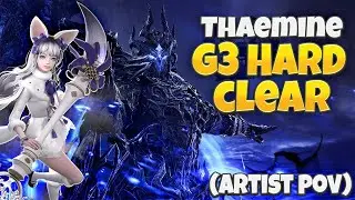 Thaemine Gate 3 Hard Mode Clear | Artist POV
