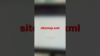How to get a sitemap?