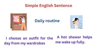5:5:5 ENGLISH QUIZ. Daily routine English Sentence.#english #sentences