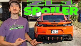 CAMARO ZL1 WING INSTALLATION (For 6th Gen Camaro)