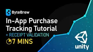 ByteBrew: How to Track In-App Purchases in Unity with Receipt Validation in 7 Minutes!