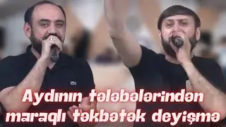 Pünhan Alatavalı & Hacı Səbuhi | Təkbətək deyişmə Təkbətəkdi Xırdalanda | Xırdalan Kamilin toyu 2024