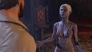 Baldur's Gate 3: All Minthara Romance Endings [Custom Male]