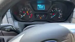Как погасить сигнал замены масла 2019 Ford transit 1500 (Oil life  reset)
