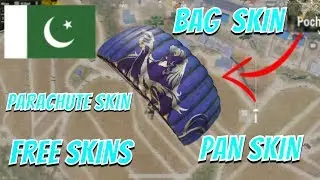 How To Get Free Parachute Skin Backpack Skin & Pan Skin Free in PUBG MOBILE | Razer Areesh