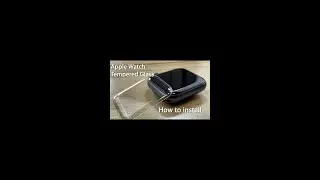 Apple Watch Tempered Glass (how to install)😁