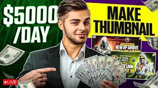 THUMBNAIL BANAO PAISA KAMAO | CHILL STREAM | BOSS GFX