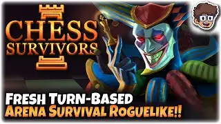 Fresh TURN-BASED Arena Survival Roguelike! | Let's Try: Chess Survivors