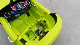Elektrické auticko zelená farba
