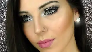 NEW YEARS EVE ♡ Silver Sparkling Eyes | RobertaTravagliniMakeup