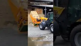 Easy and Quick  Straw distributor #machine #agriculture #farming #heavymachinery