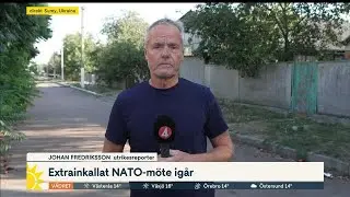 ”Det bubblar av frustration i Ukraina och inom Nato” | Nyhetsmorgon | TV4 & TV4 Play