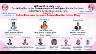 Social Studies on the Governance and Development in the Northeast India: Some Reflections on Mizoram