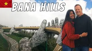 BANA HILLS Vietnam - Amazing Golden Bridge and World's Longest Gondola Ride