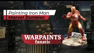 The Metallics Feel and Look Different - How to Paint Iron Man from Marvel Zombies