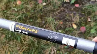 Купив граблі Fiskars.