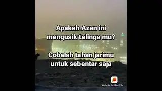 Bergegaslah ketika adzan telah di komandankan...🙏