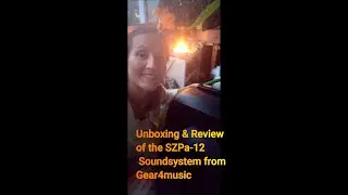 Realizing My Kareoke Dream, part 1; Uboxing and review of SZPA12
