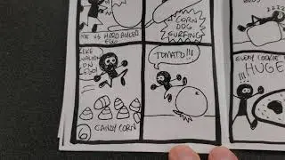 The Perils of Mininja: Minicomic Flip-Through