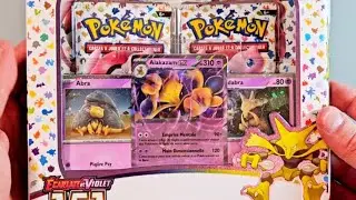 Coffret Alakazam (entier) Pokemon 151 #pokemon151 #pokemon #cartespokemon #alakazam #cartes #jeux