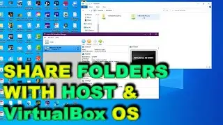 How to share folders and files with VirtualBox Guest Windows