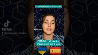 ЛЮДЯМ: 1 та 2 ступінь споріднення члена сім’ї