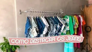 Vlog na minha loja em casa | dicas sobre como arrumar os jeans