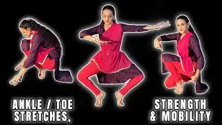 Stretches,Strength&MobilityPractice #exercises #bharatanatyam #ankle #toe #strength #mobility