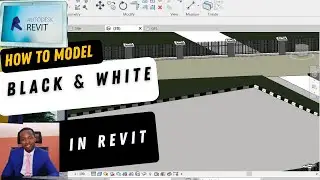 How to Model Black and White   Different coloured Kerbs in Revit