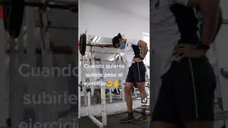 Cuando le subes peso en el gym😓 #gym #gymgains #gymbloopers #gymmemes #gymvideos #gymfails #gymhumor