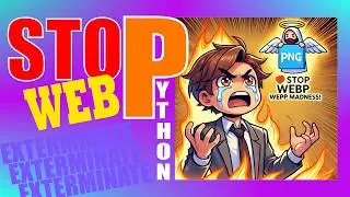 STOP WEBP MADNESS! Python Script Saves You Hours—Auto Convert WebP to PNG!