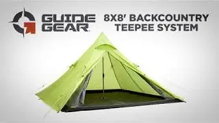 Guide Gear 8' x 8' Backcountry Teepee System
