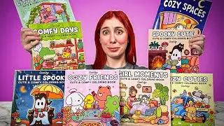 LIBROS para COLOREAR VIRALES de TIKTOK... los compré todos ✨(Coco Wyo) #2