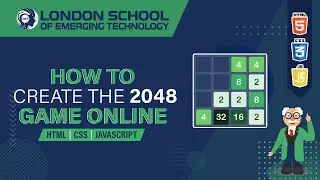 How to Create the 2048 Game Online with HTML, CSS, and JavaScript | #webproject #htmlcssjavascript